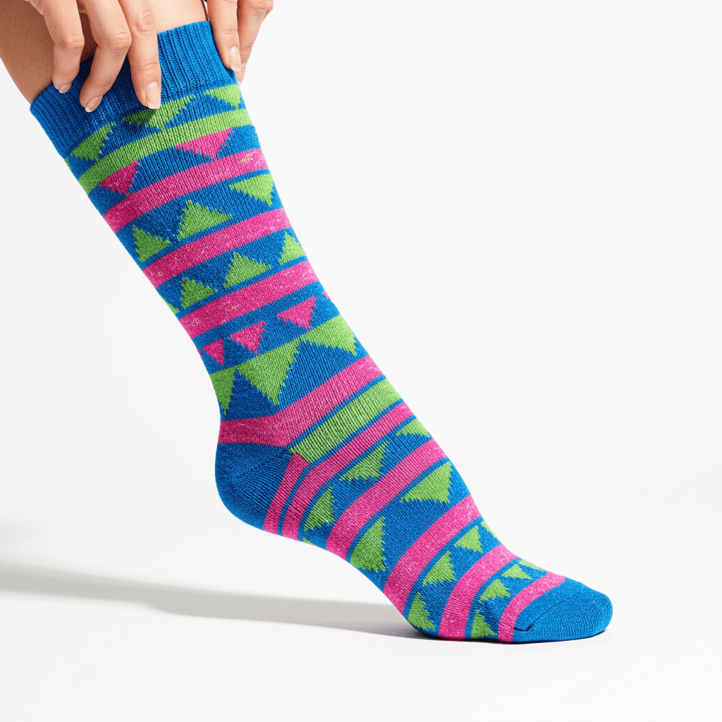Patterned socks variety collection