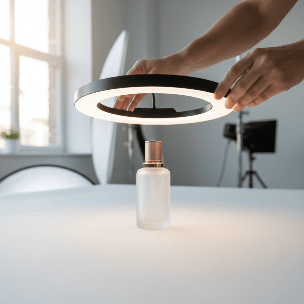 Product photography in action at Sole Studio